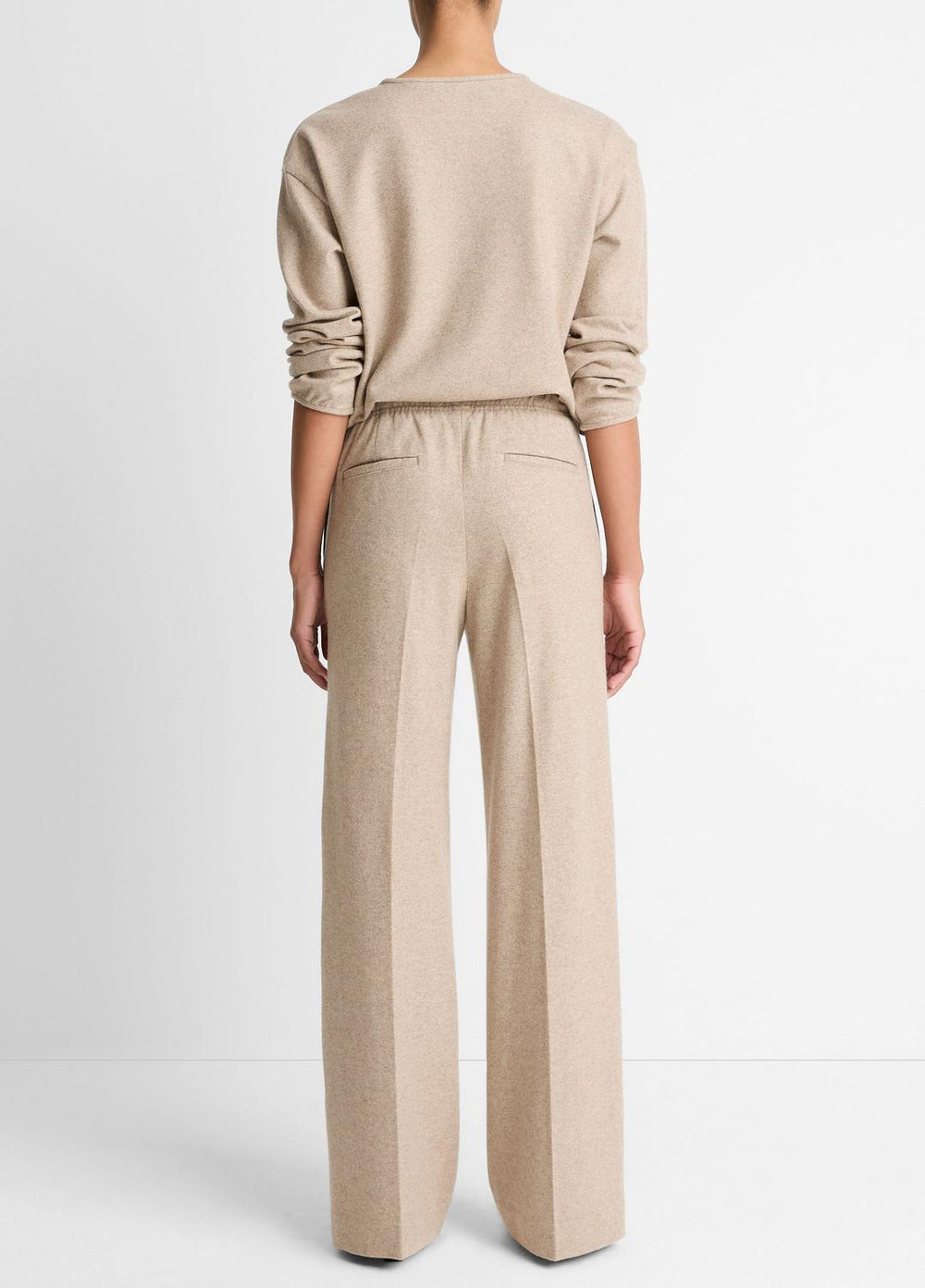 Wool-Blend Tailored Wide-Leg Pant in Wide Leg | Vince for sale