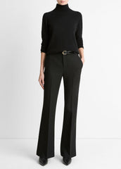 Sculptural Flare Trouser in Trousers | Vince Online