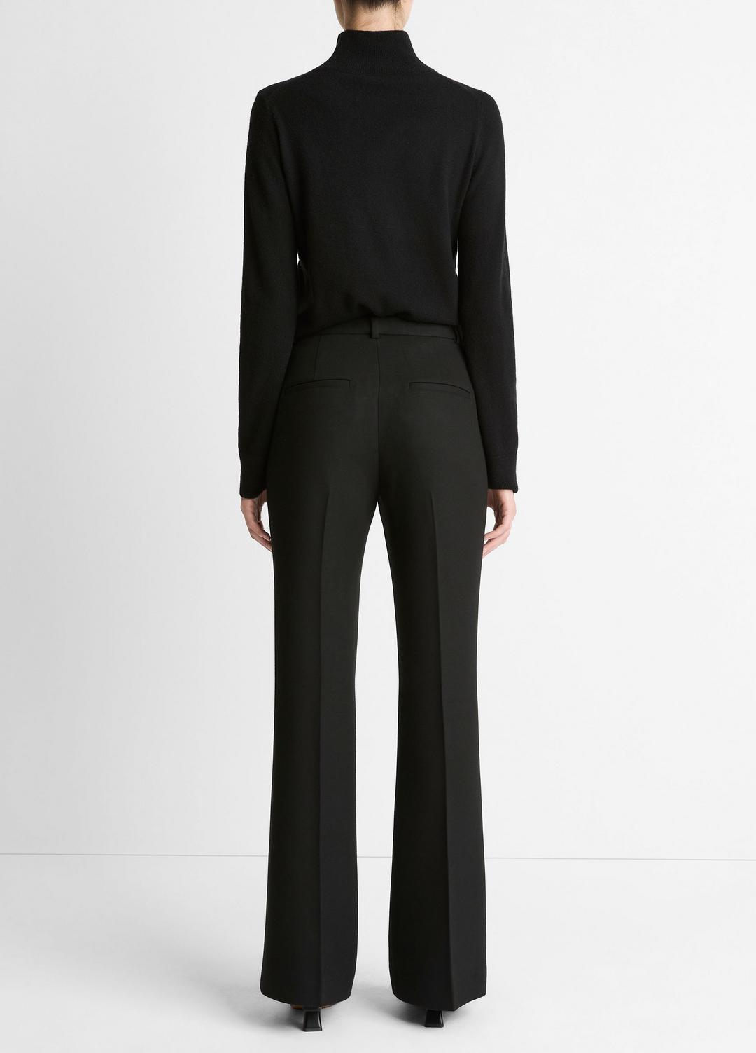 Sculptural Flare Trouser in Trousers | Vince Online