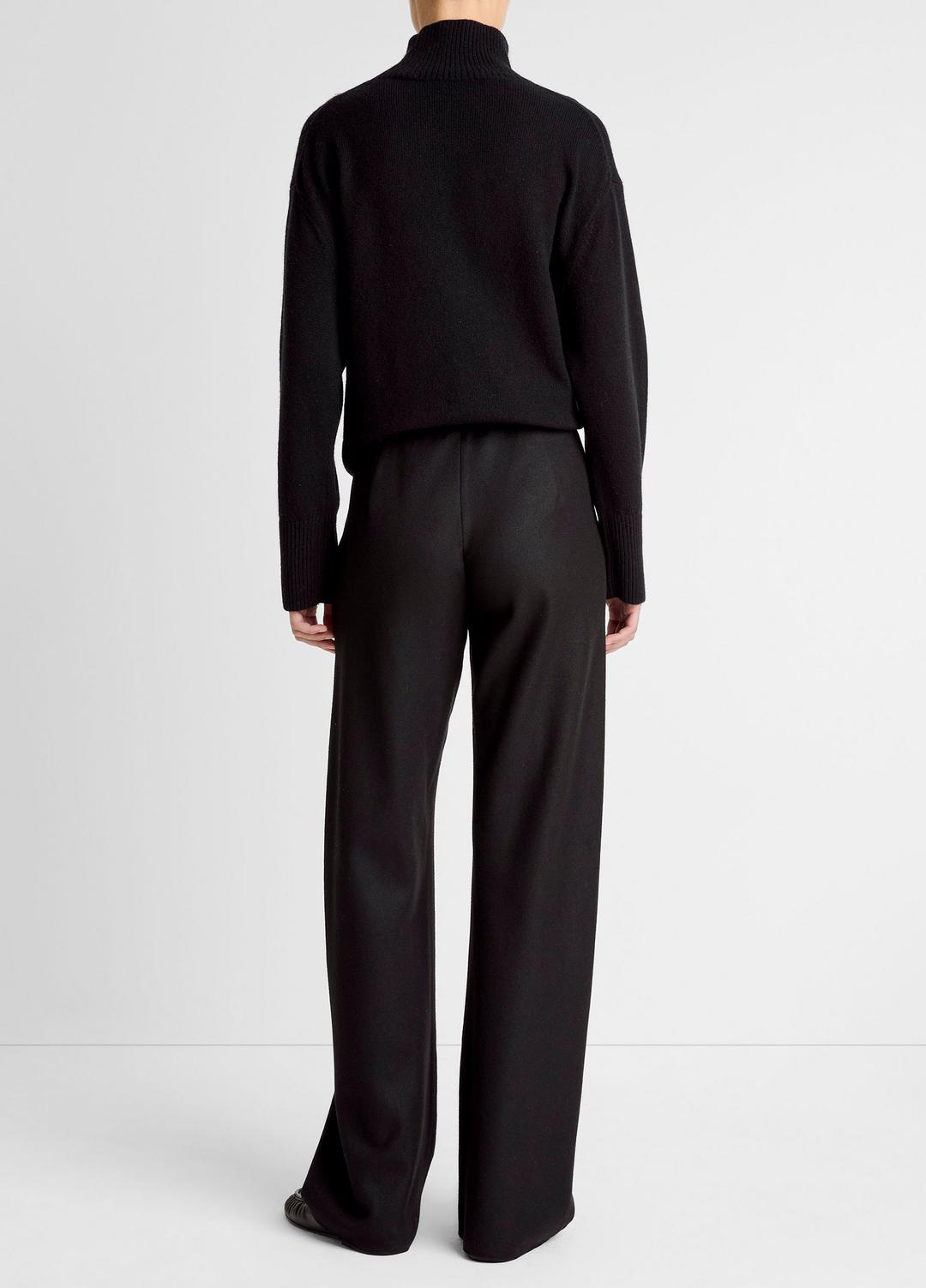 Italian Wool-Blend High-Waist Bias Pant in Trousers | Vince near me