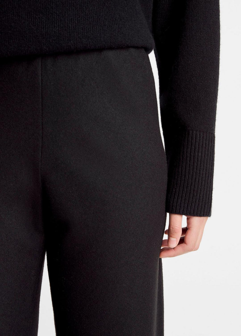 Italian Wool-Blend High-Waist Bias Pant in Trousers | Vince near me