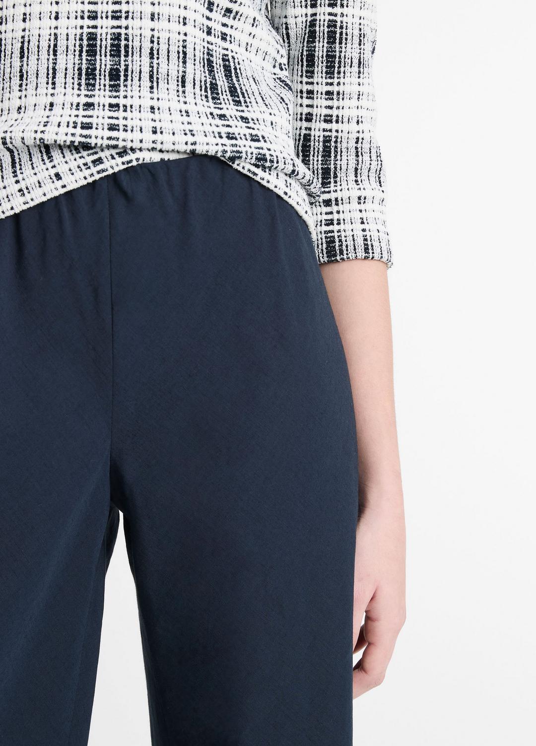 Cotton-Blend High-Waist Bias Pant in Wide Leg | Vince for sale