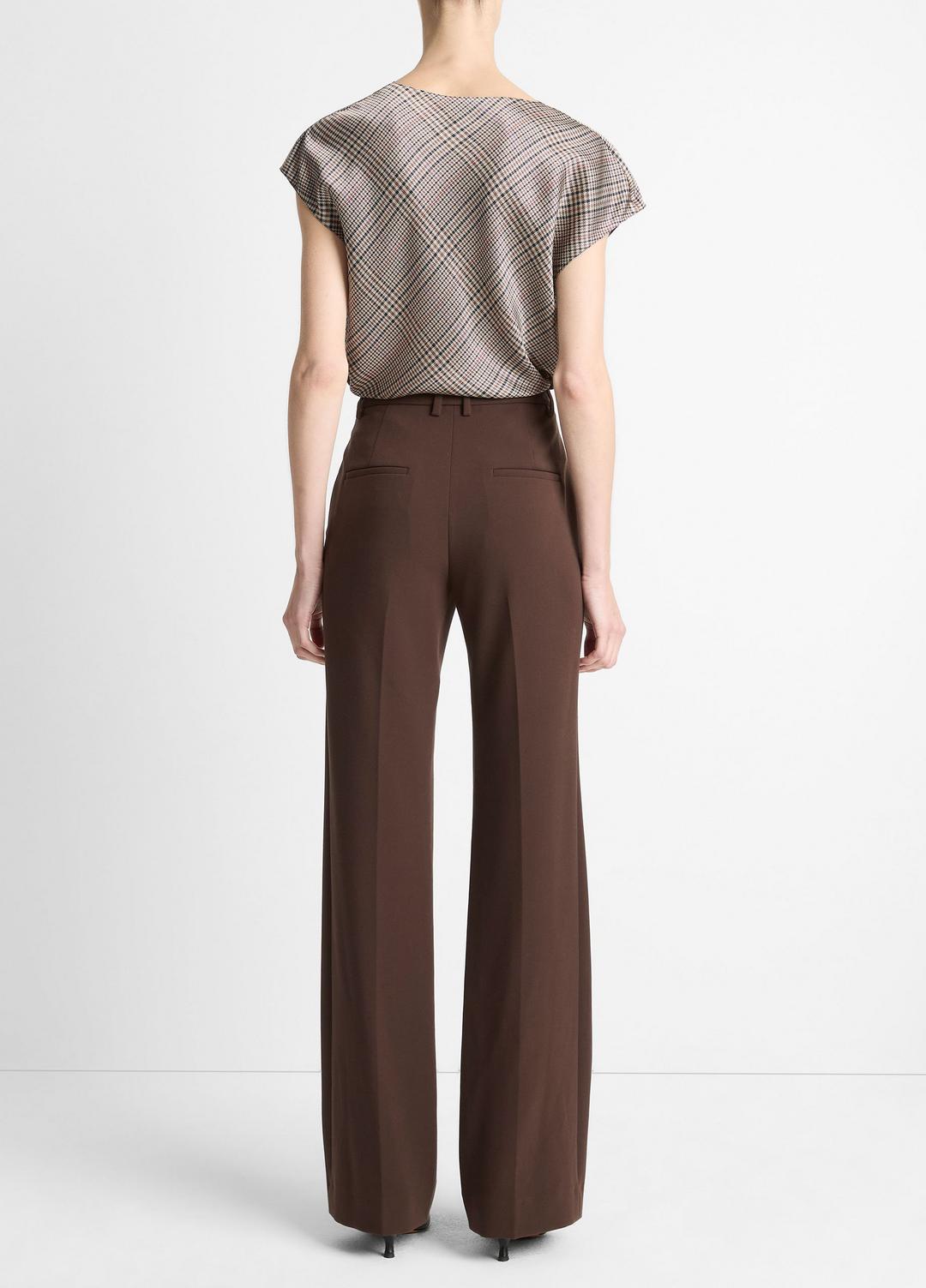 Mid-Rise Tailored Flare Pant in Trousers | Vince on sale