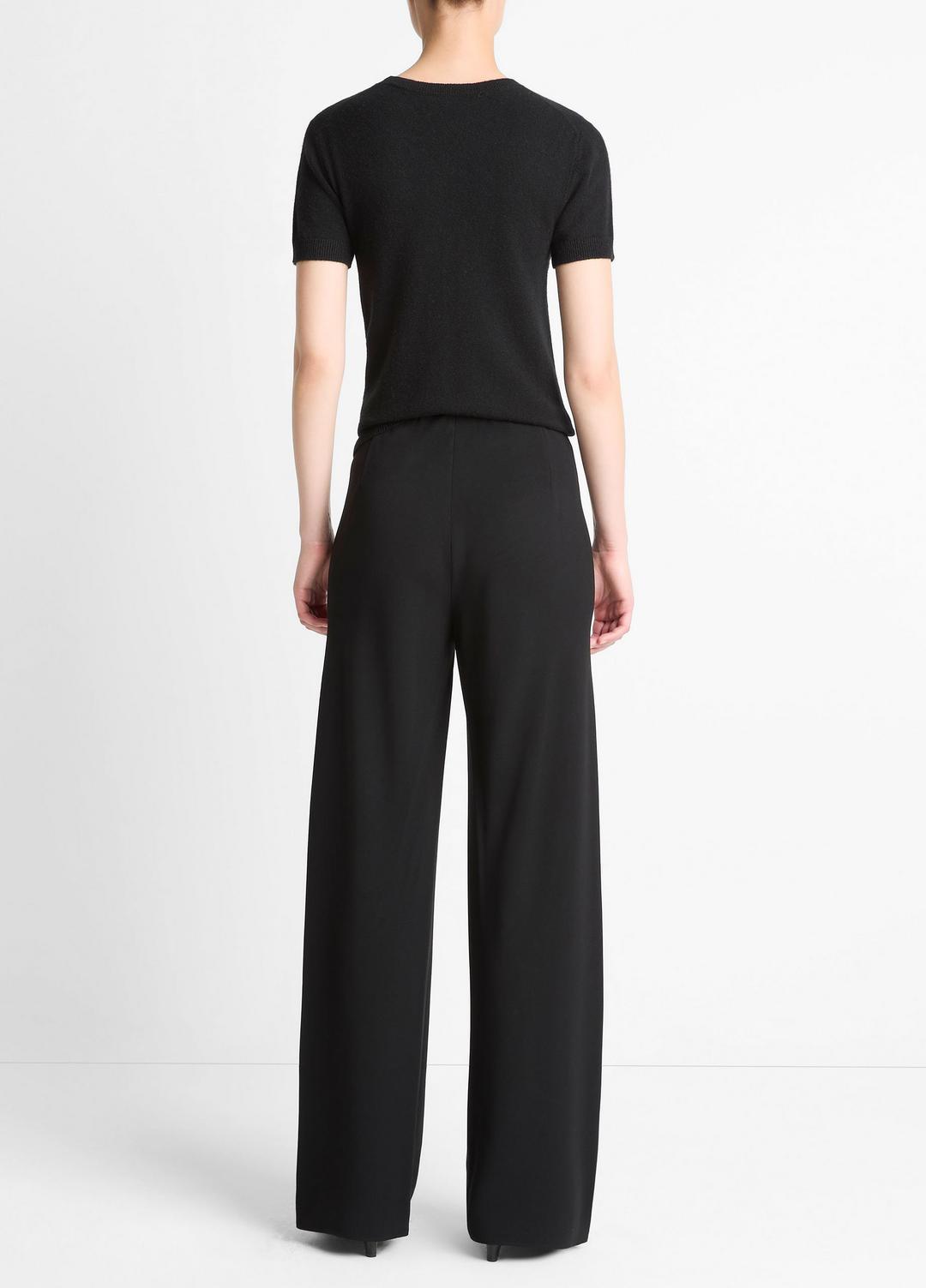 Colette High-Rise Crepe Bias Pant in Trousers | Vince discount