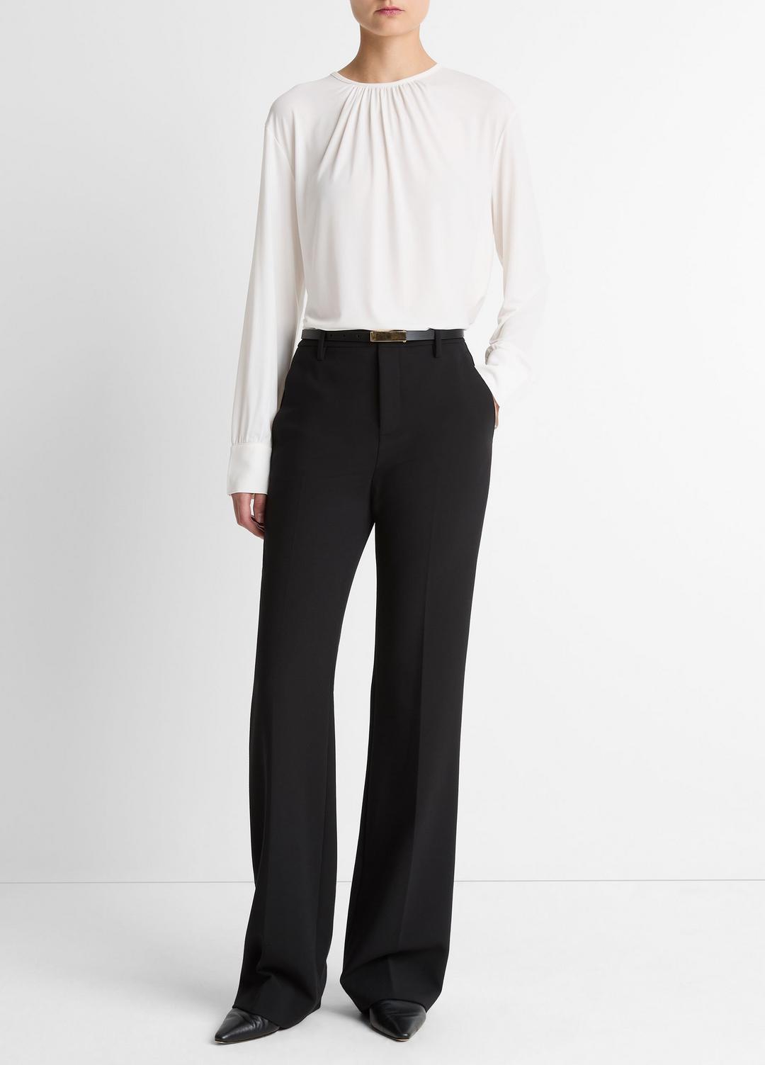 Mid-Rise Tailored Flare Pant in Trousers | Vince outlet