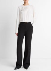 Mid-Rise Tailored Flare Pant in Trousers | Vince outlet