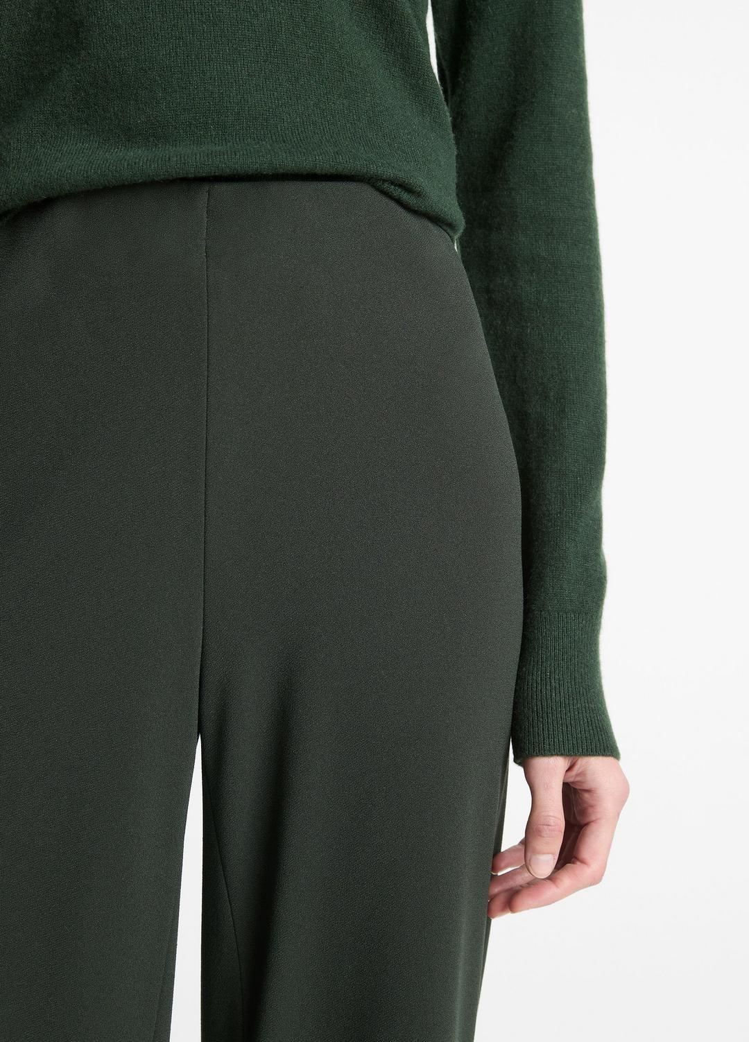 Colette High-Rise Crepe Bias Pant in Trousers | Vince US