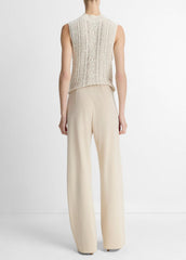 Colette High-Rise Crepe Bias Pant in Trousers | Vince Online
