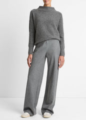 Italian Wool-Blend High-Waist Bias Pant in Trousers | Vince near me