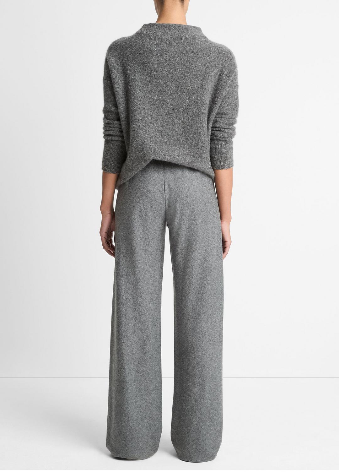 Italian Wool-Blend High-Waist Bias Pant in Trousers | Vince near me