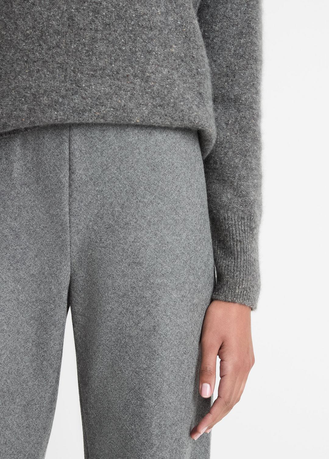 Italian Wool-Blend High-Waist Bias Pant in Trousers | Vince near me