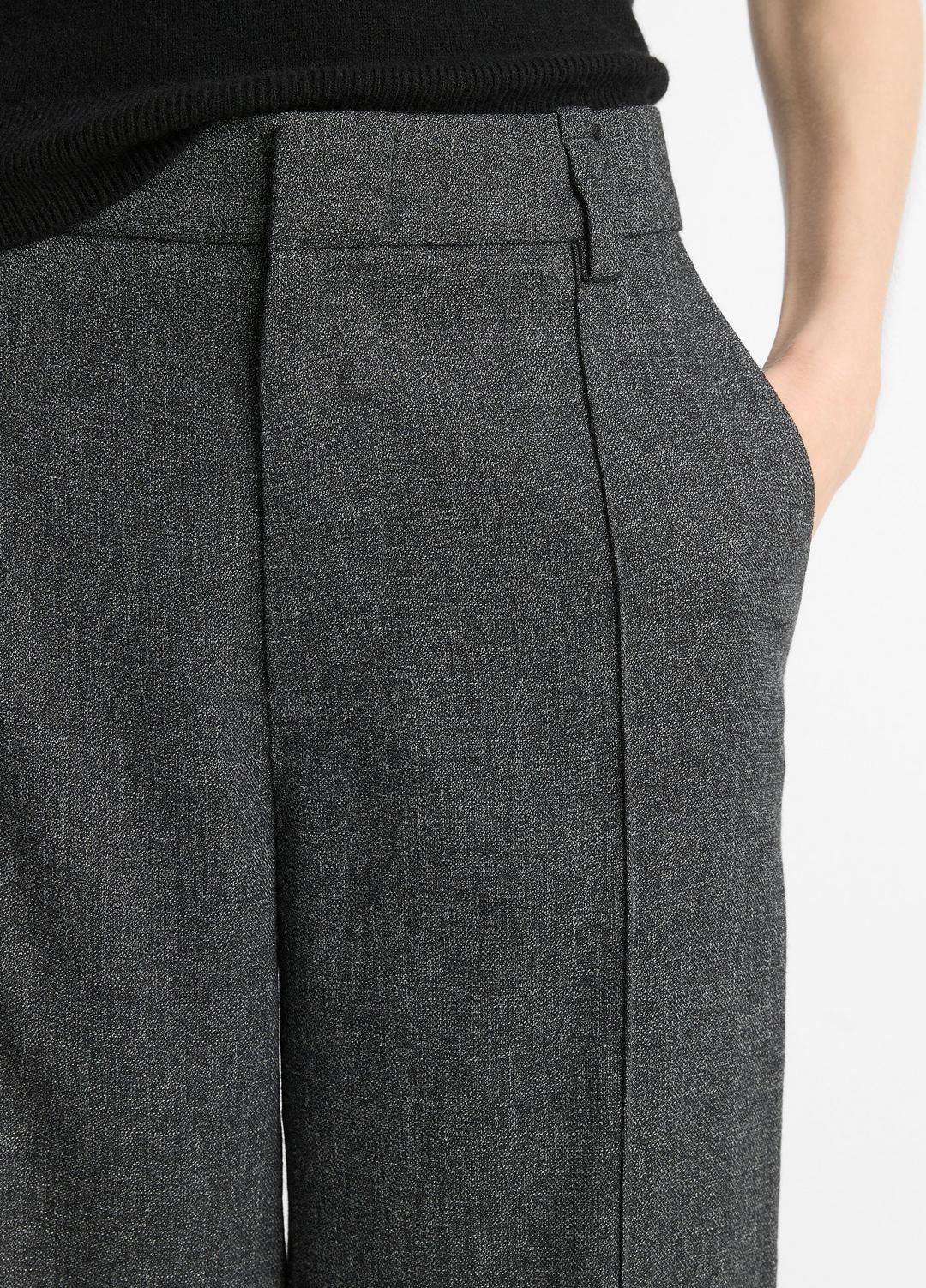 Italian Jaspe Pintuck High-Waist Wide-Leg Pant in Wide Leg | Vince on sale