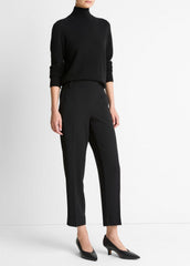 Crepe Tapered Pull-On Pant in Trousers | Vince US