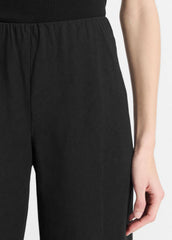 Cotton-Blend High-Waist Bias Pant in Trousers | Vince outlet