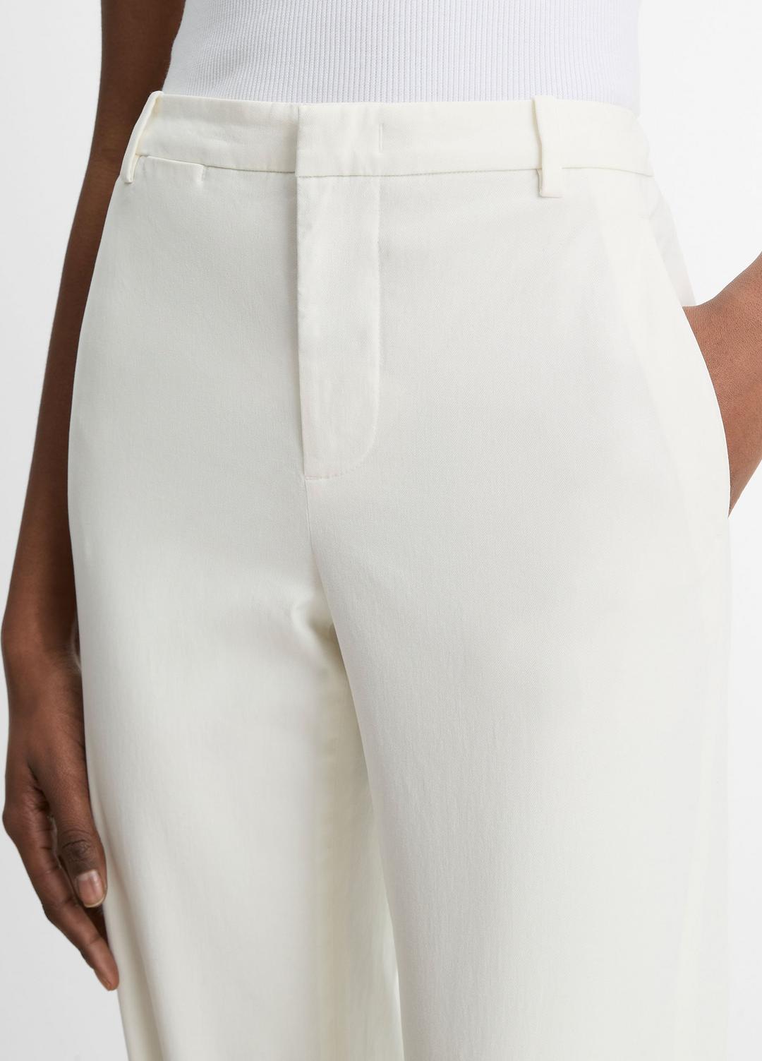 Avery Mid-Rise Italian Stretch-Cotton Chino Pant in Trousers | Vince on sale