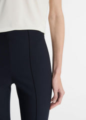 Niki Mid-Rise Pintuck Crop Flare Pant in Pants | Vince Online