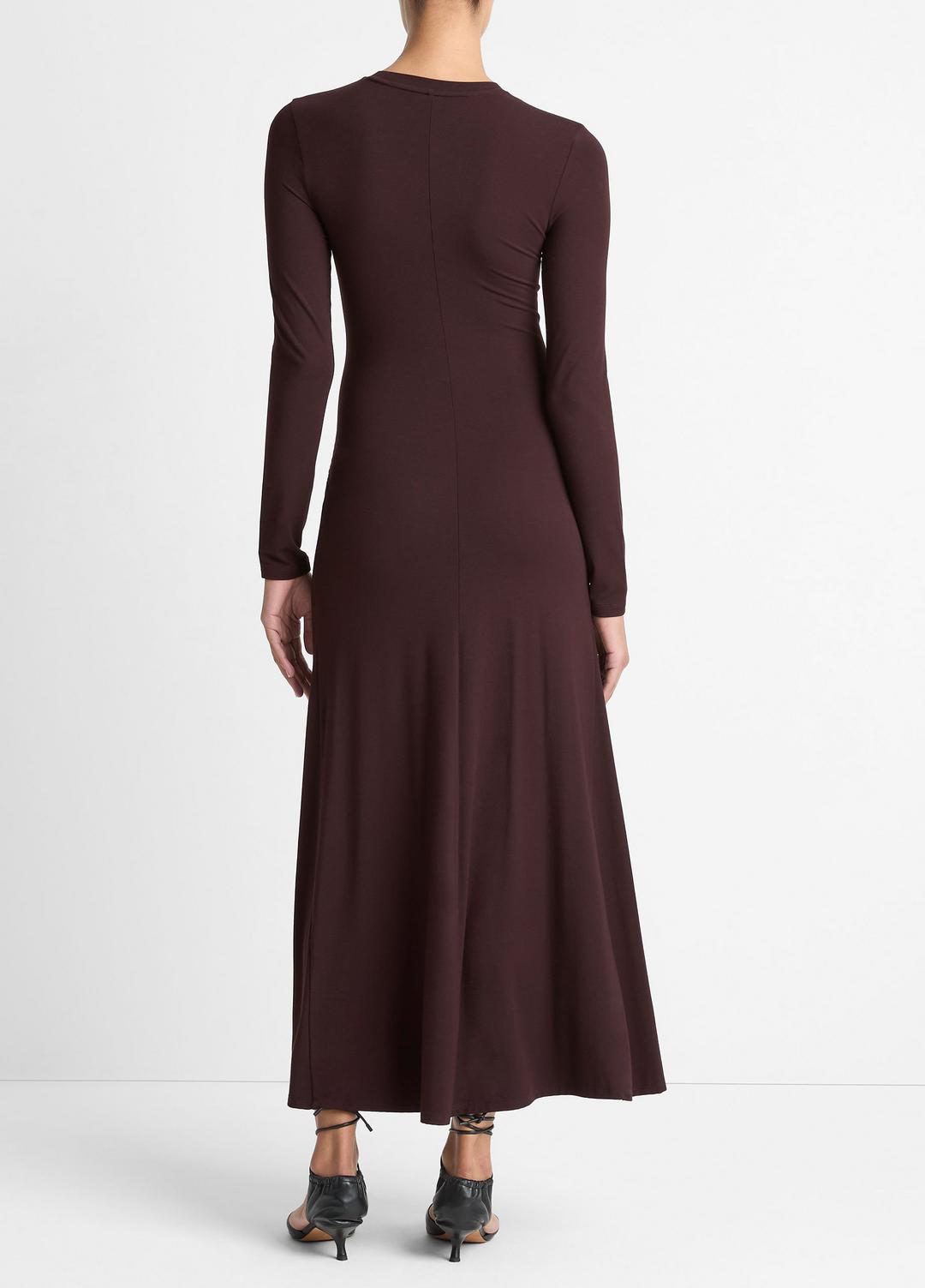 Ruched-Seam Long-Sleeve Dress in Dresses | Vince for sale