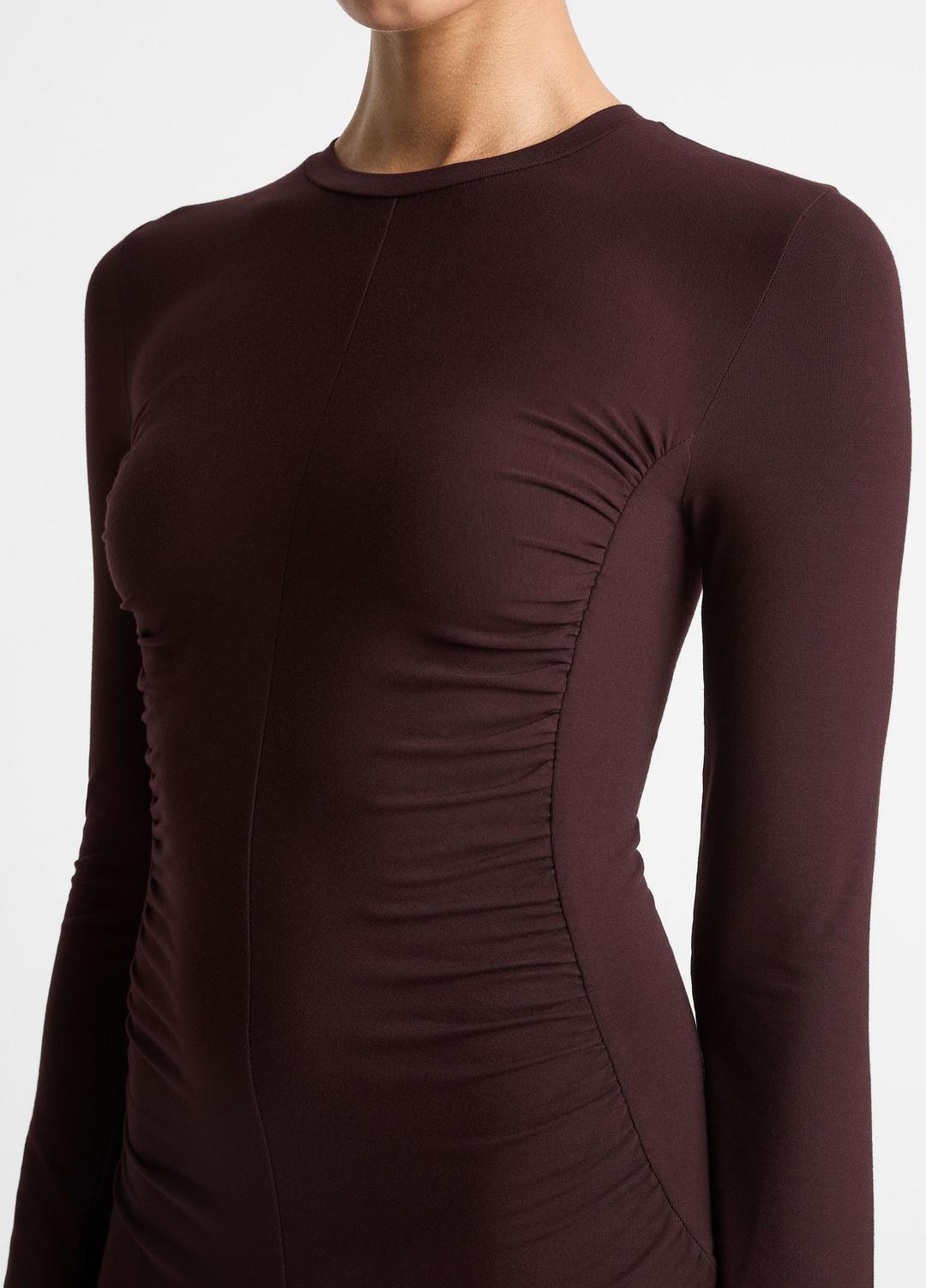 Ruched-Seam Long-Sleeve Dress in Dresses | Vince for sale