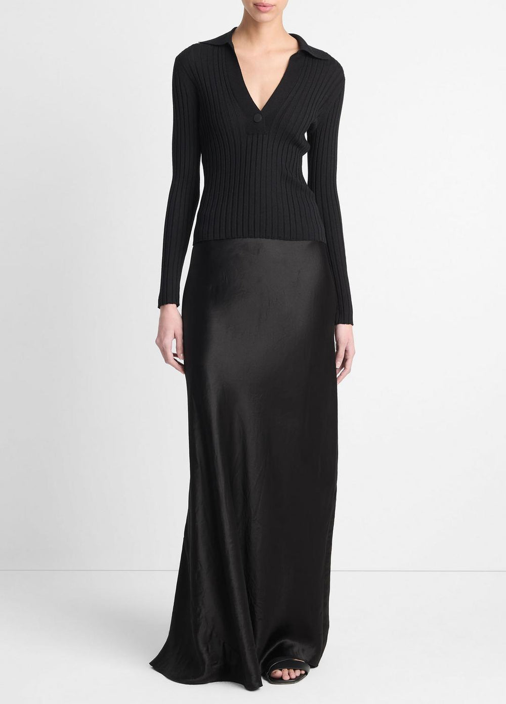 Satin Maxi Skirt in Skirts | Vince discount