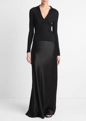 Satin Maxi Skirt in Skirts | Vince discount