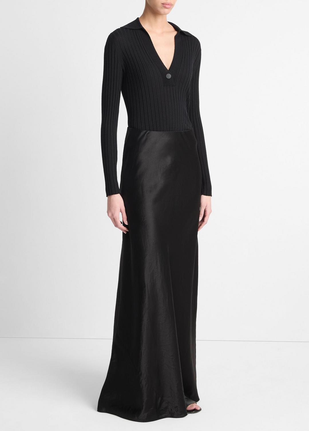 Satin Maxi Skirt in Skirts | Vince discount