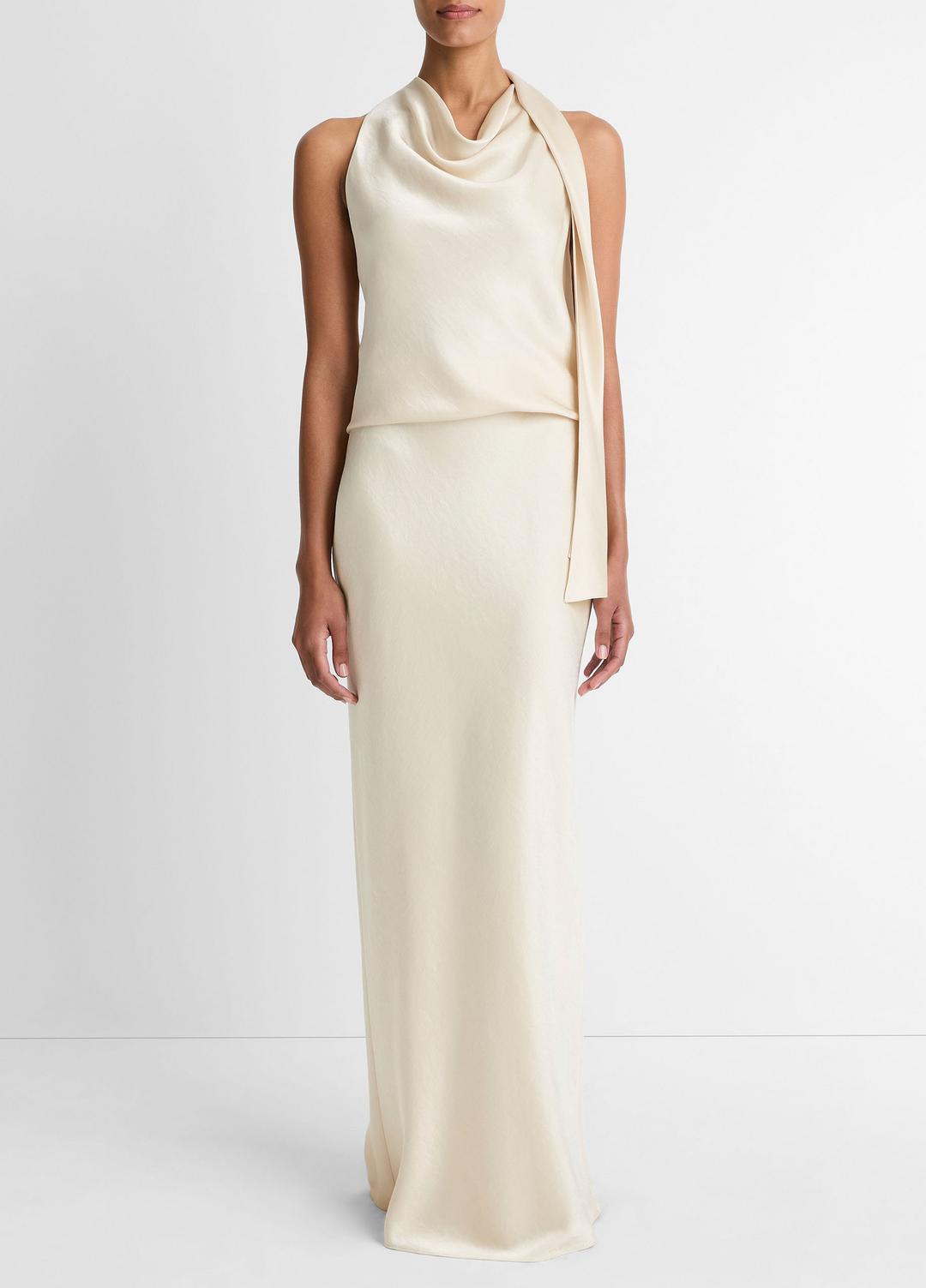 Satin Bias Column Skirt in Skirts | Vince near me