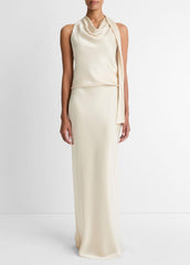 Satin Bias Column Skirt in Skirts | Vince near me