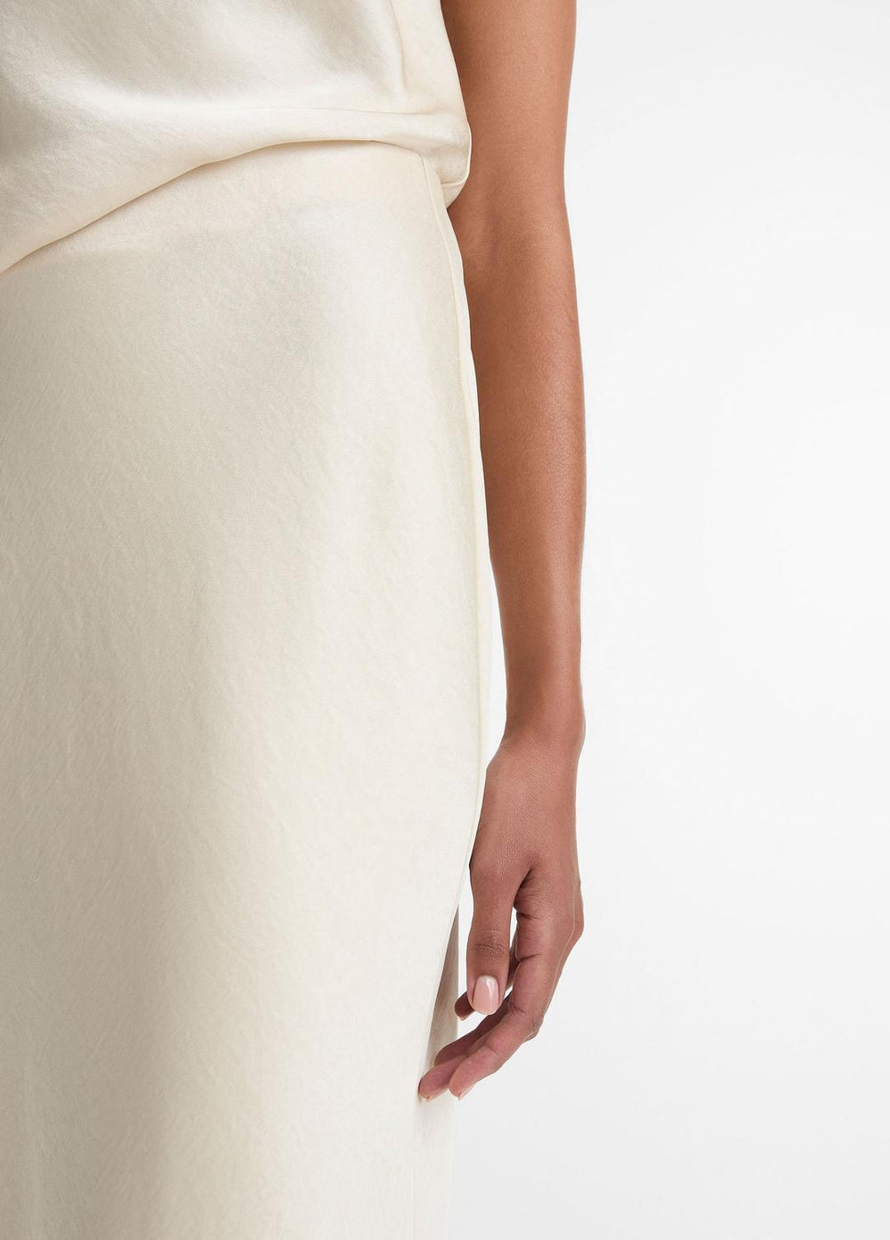 Satin Bias Column Skirt in Skirts | Vince near me