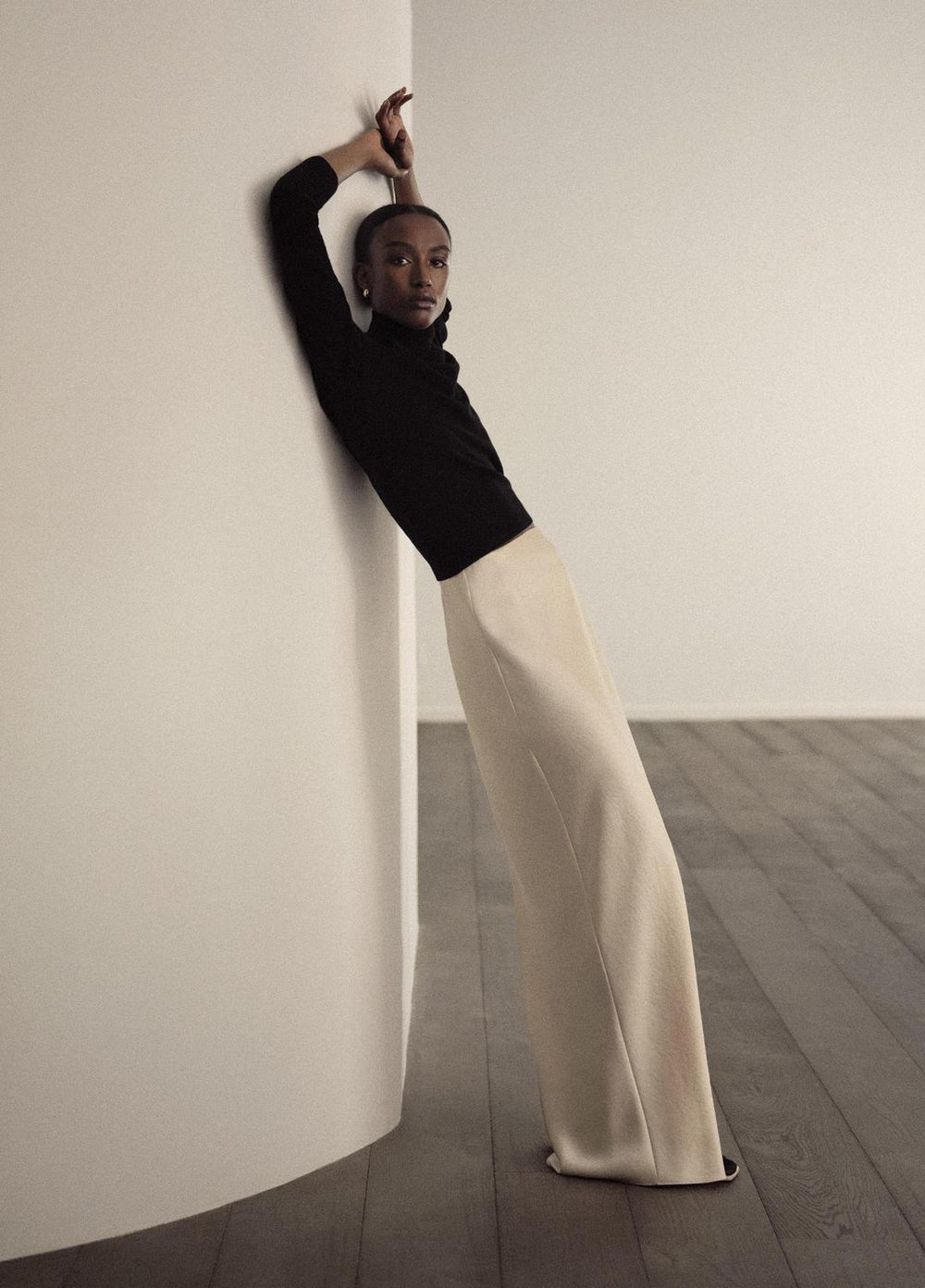 Satin Bias Column Skirt in Skirts | Vince near me