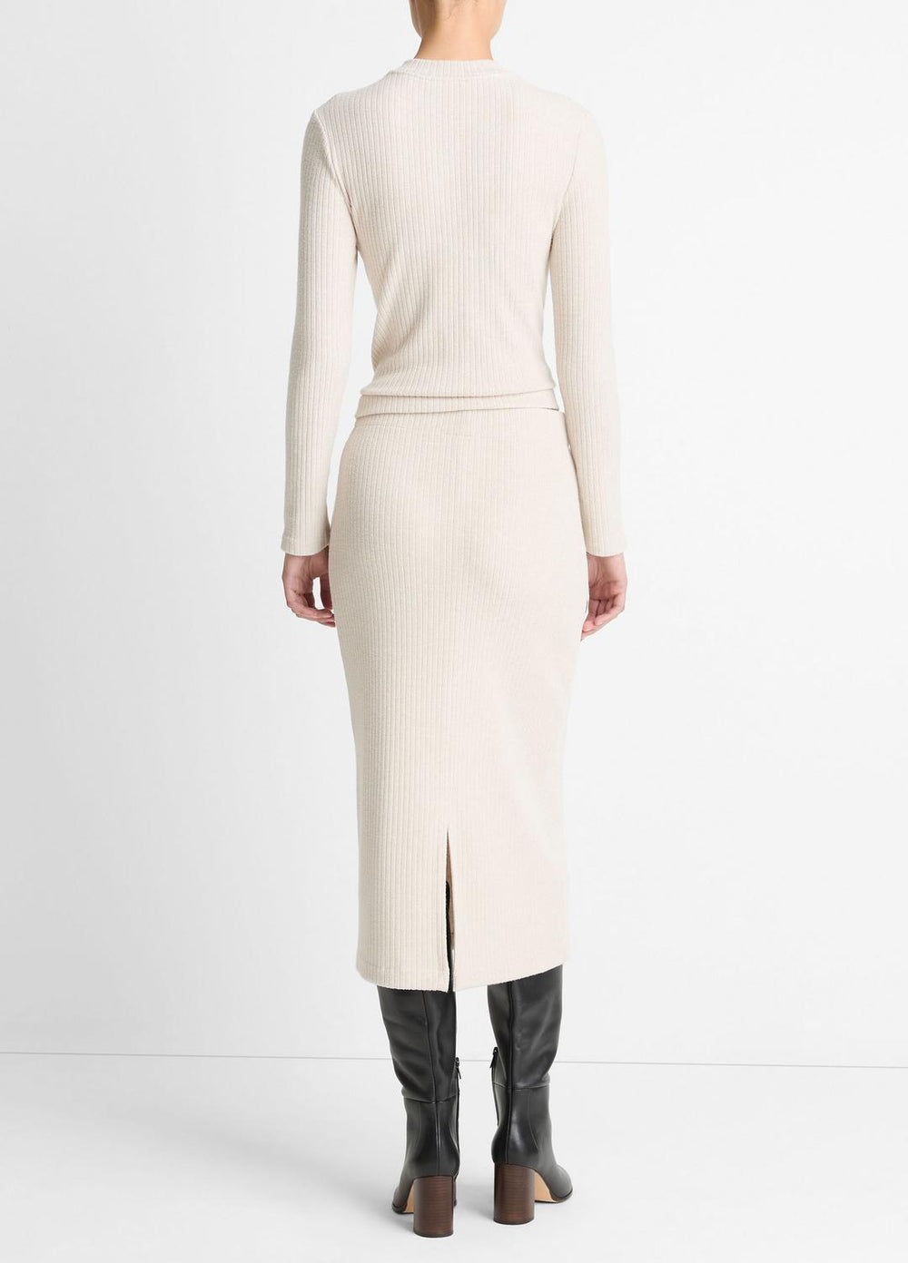 Cozy Rib Midi Skirt in Skirts | Vince for sale