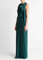 Satin Bias Column Skirt in Skirts | Vince Online