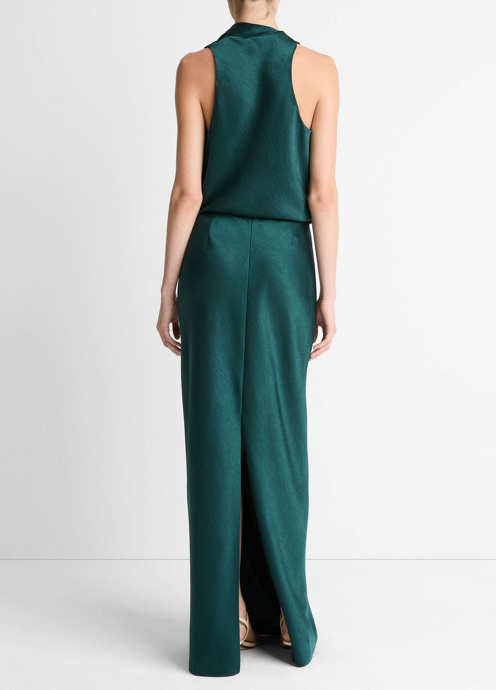 Satin Bias Column Skirt in Skirts | Vince Online