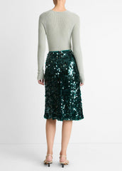 Paillette Bias Skirt in Skirts | Vince outlet