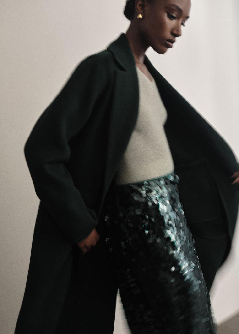 Paillette Bias Skirt in Skirts | Vince outlet