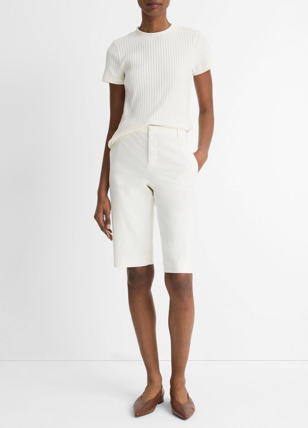 Italian Stretch-Cotton Chino Short in Shorts | Vince sale