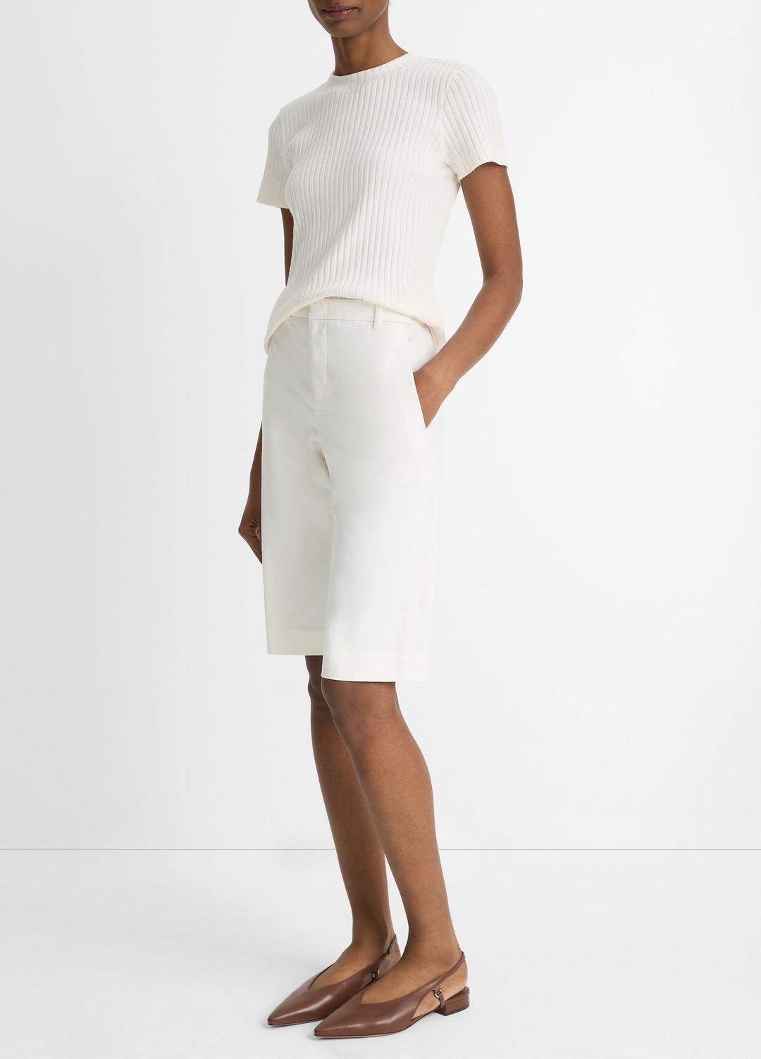 Italian Stretch-Cotton Chino Short in Shorts | Vince sale