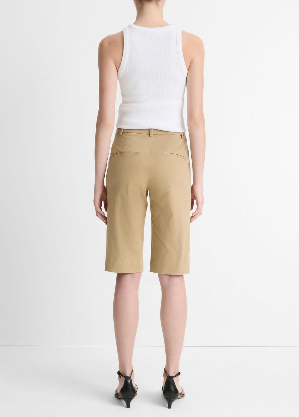 Italian Stretch-Cotton Chino Short in Shorts | Vince on sale