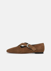 Cici Suede Flat in Loafers & Flats | Vince US