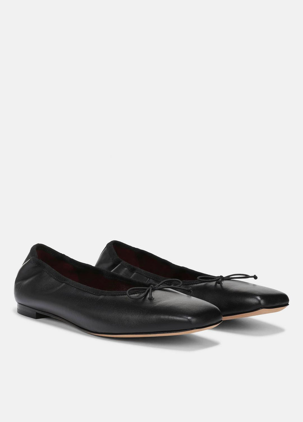 Darla Leather Ballet Flat in Loafers & Flats | Vince Online