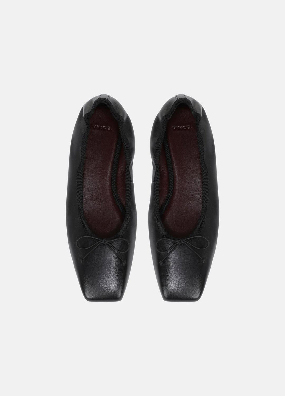 Darla Leather Ballet Flat in Loafers & Flats | Vince Online