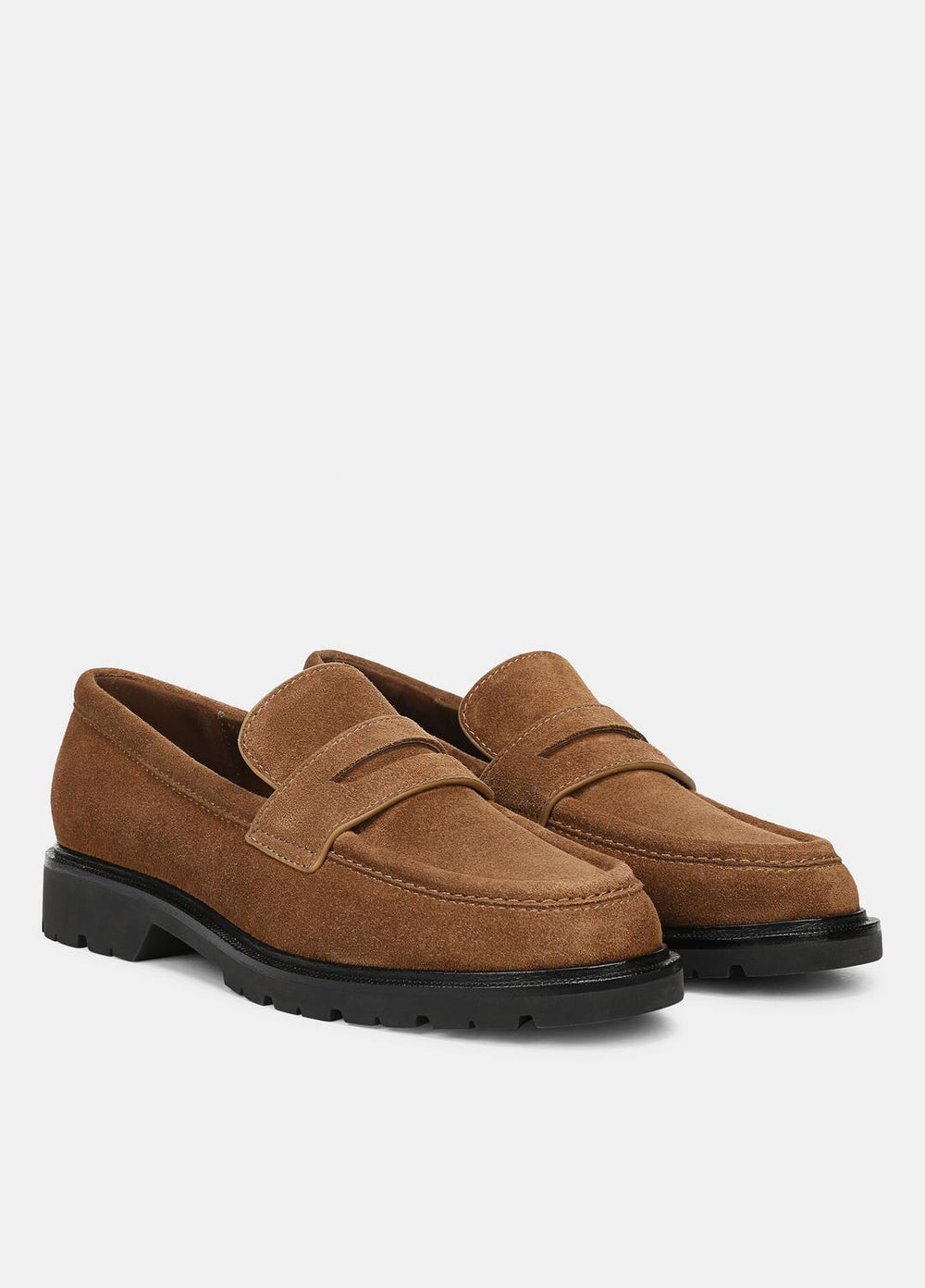 Siena Suede Lug-Sole Loafer in Loafers & Flats | Vince discount