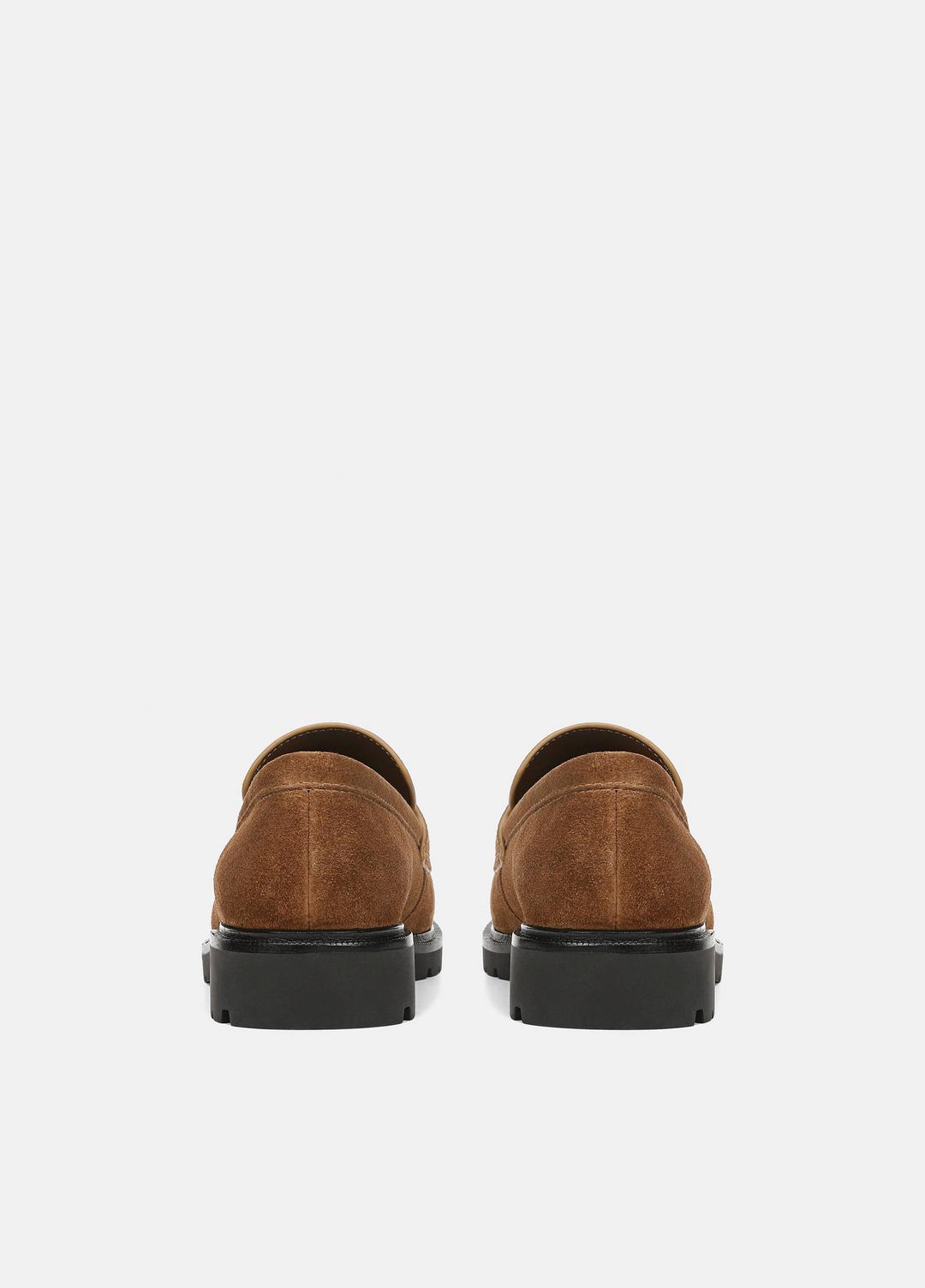 Siena Suede Lug-Sole Loafer in Loafers & Flats | Vince discount