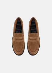 Siena Suede Lug-Sole Loafer in Loafers & Flats | Vince discount