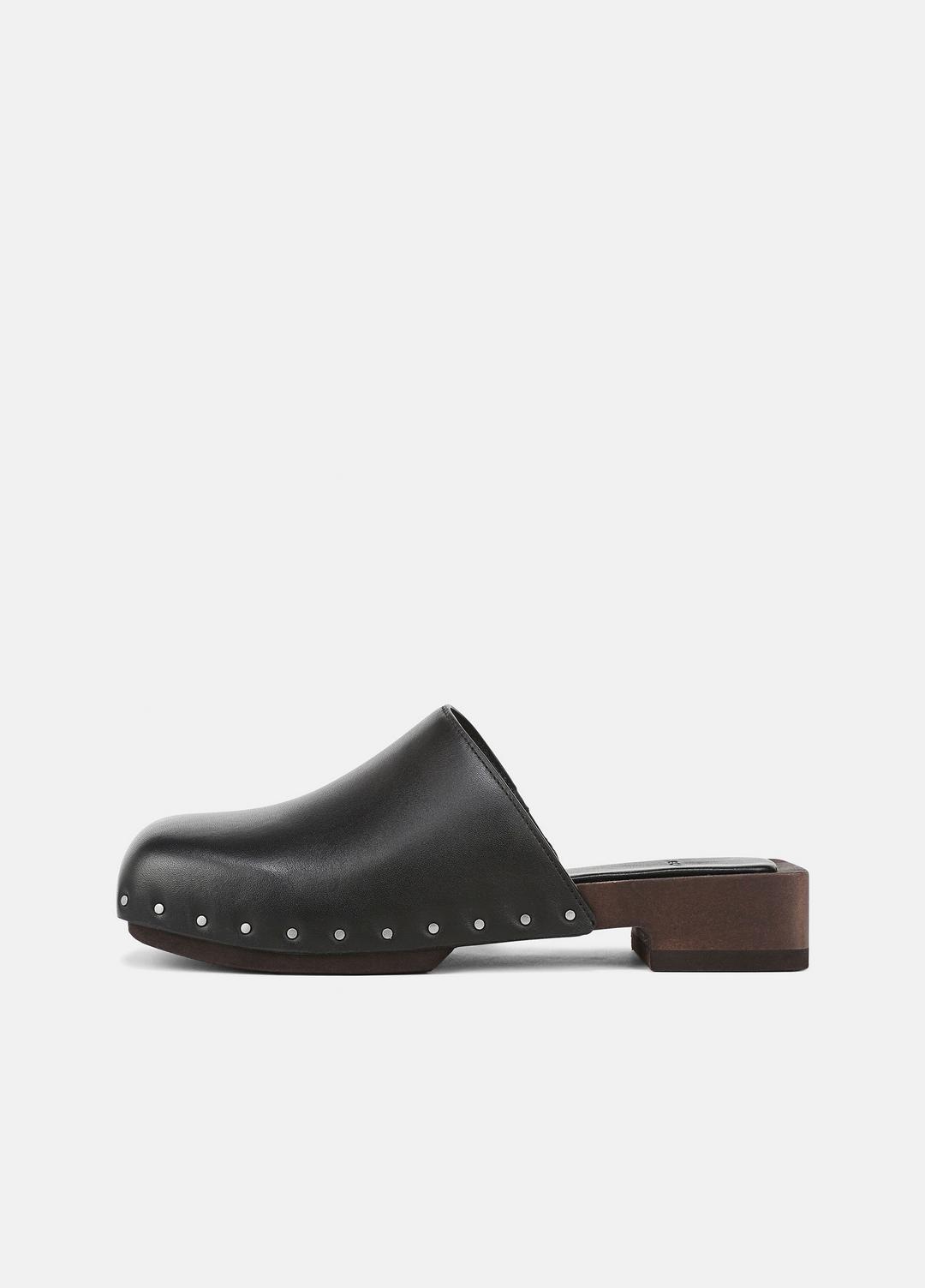 Margarita Leather Clog in Loafers & Flats | Vince near me