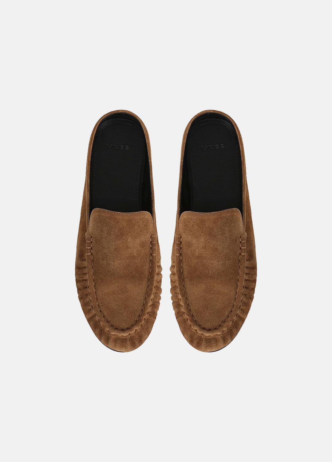 Tevin Suede Mule in Loafers & Flats | Vince outlet