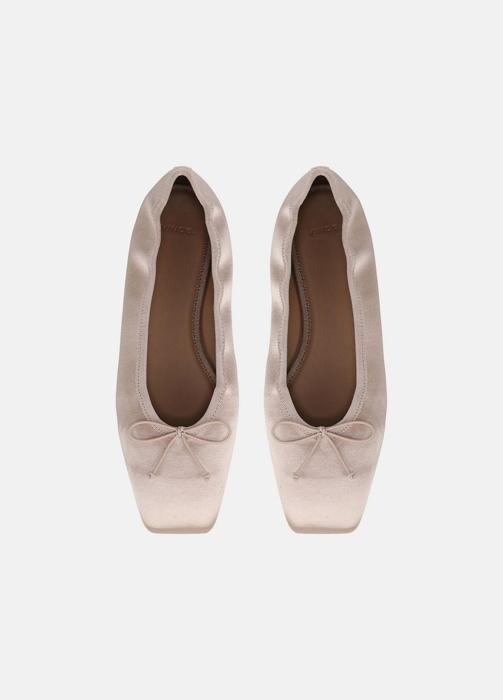 Darla Satin Ballet Flat in Loafers & Flats | Vince for sale
