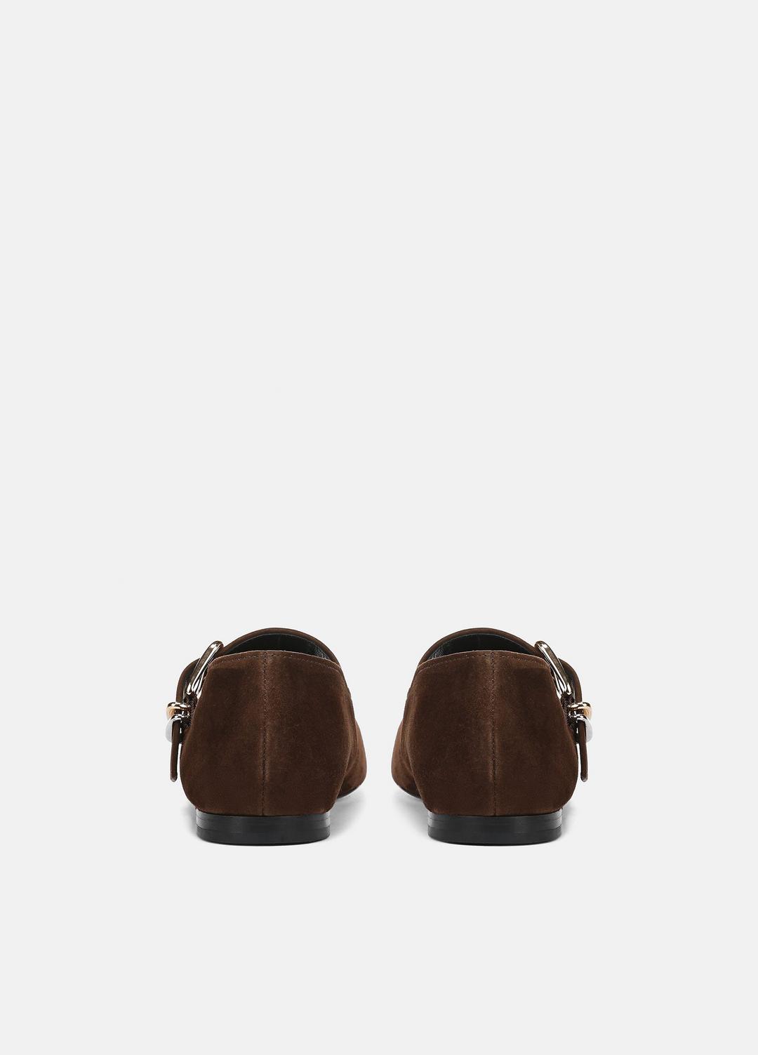 Daniela Suede Mary Jane Flat in Loafers & Flats | Vince on sale