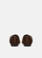Daniela Suede Mary Jane Flat in Loafers & Flats | Vince on sale