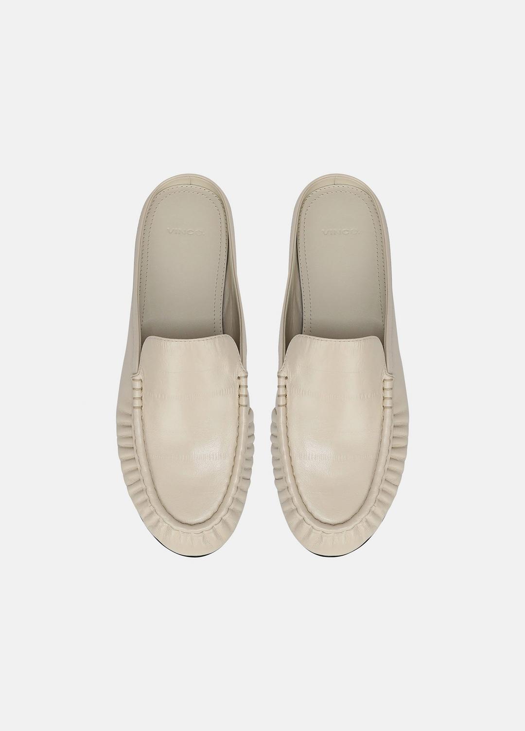 Tevin Leather Mule in Loafers & Flats | Vince US