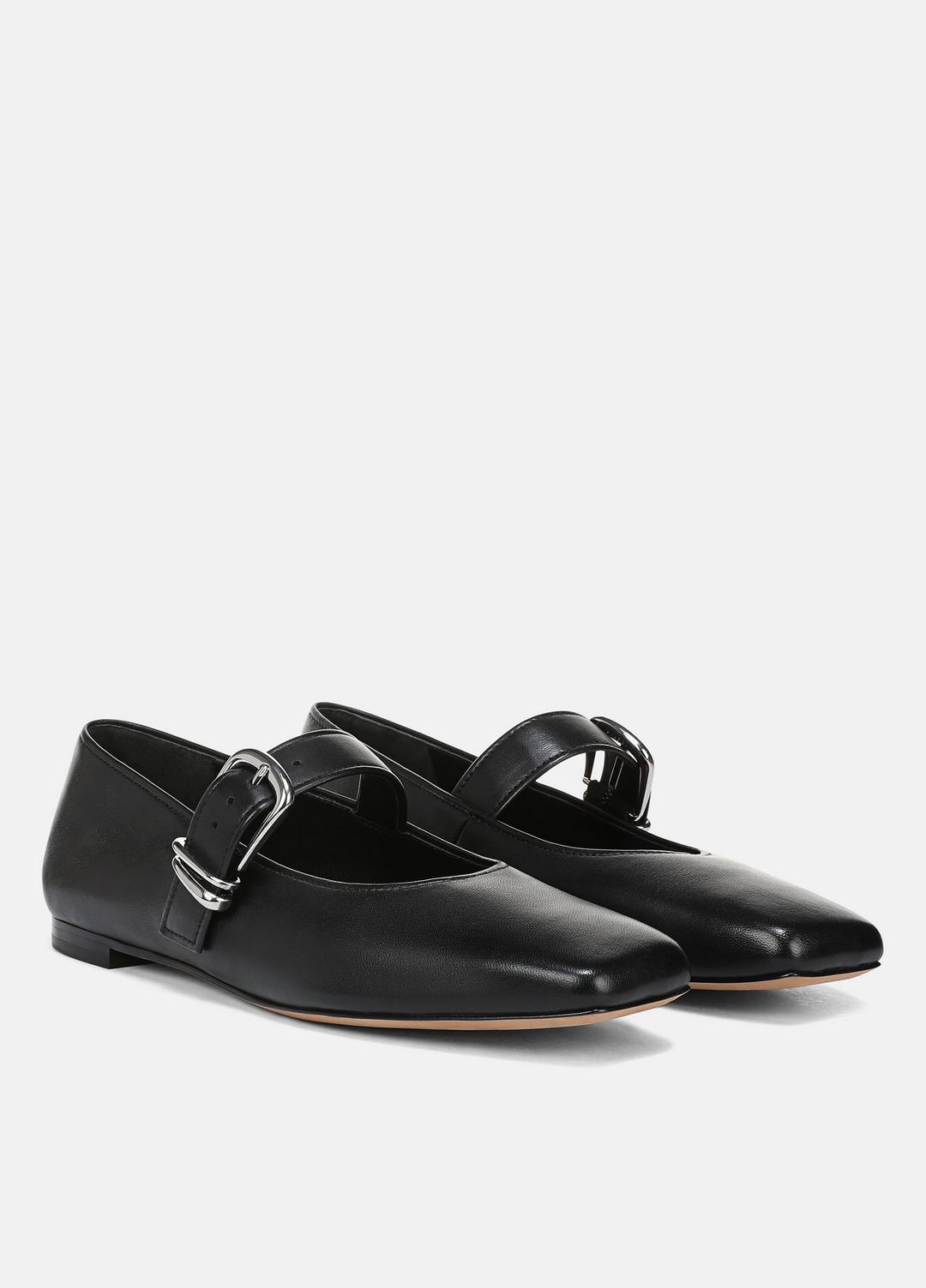 Daniela Leather Mary Jane Flat in Loafers & Flats | Vince Online